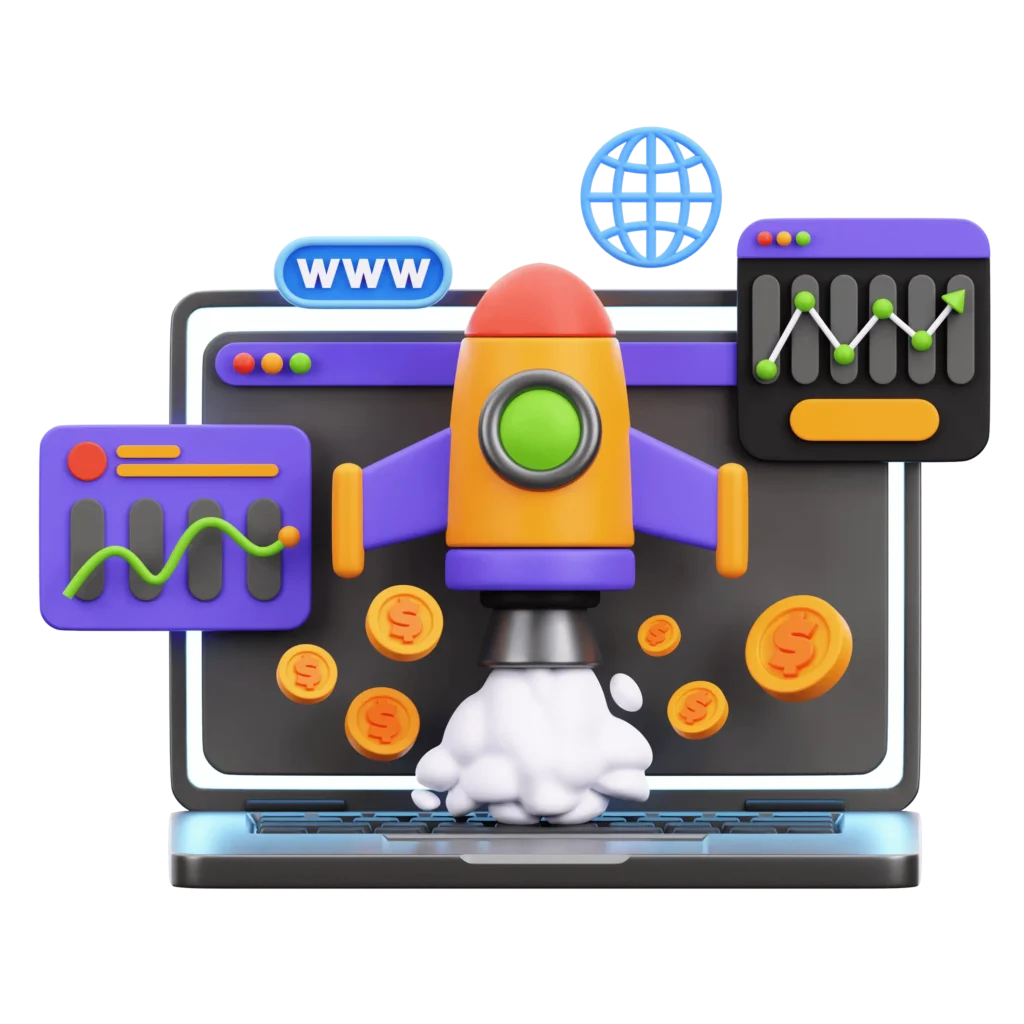 Ilustración web optimizada que impulsa negocio